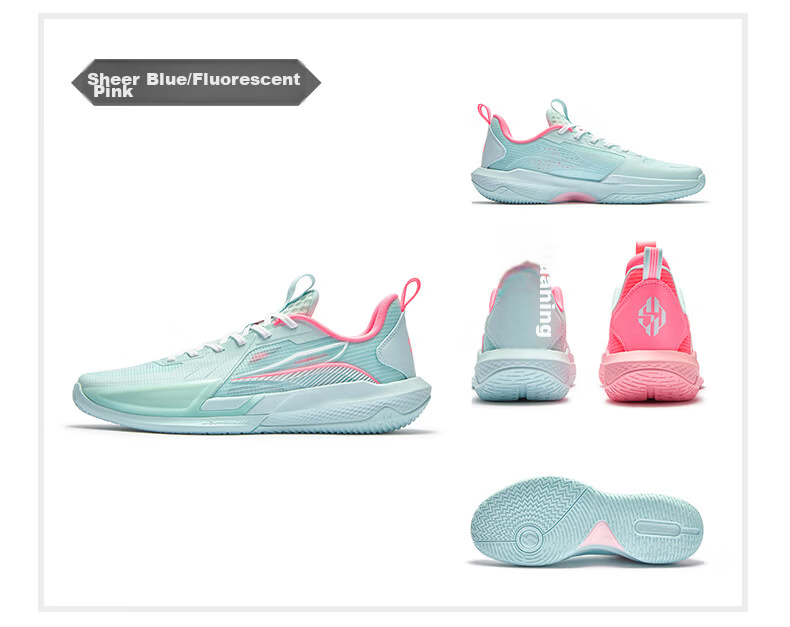 361° BIG3 QUICK 4.5 Men's Basketball Shoes Summer New Breathable Cushioning Durable Shoes Men 672621102-2 43