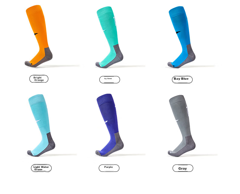 JOMA Soccer Socks, Long Tube, Adult Thick Terry Bottom, Non-Slip Football Sports Socks, Running Basketball Training Socks 3