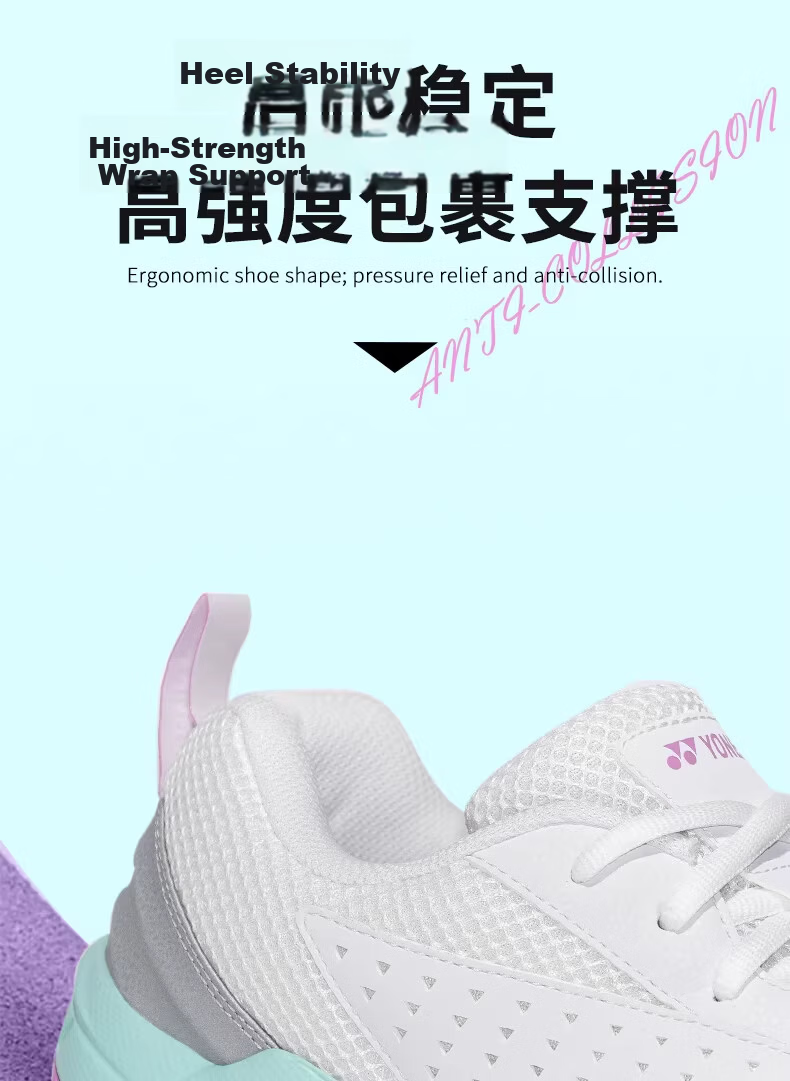 YONEX Badminton Shoes for Men And Women, Professional Shock-Absorbing Sports Shoes SHBCFT2EX White/blue 41 16