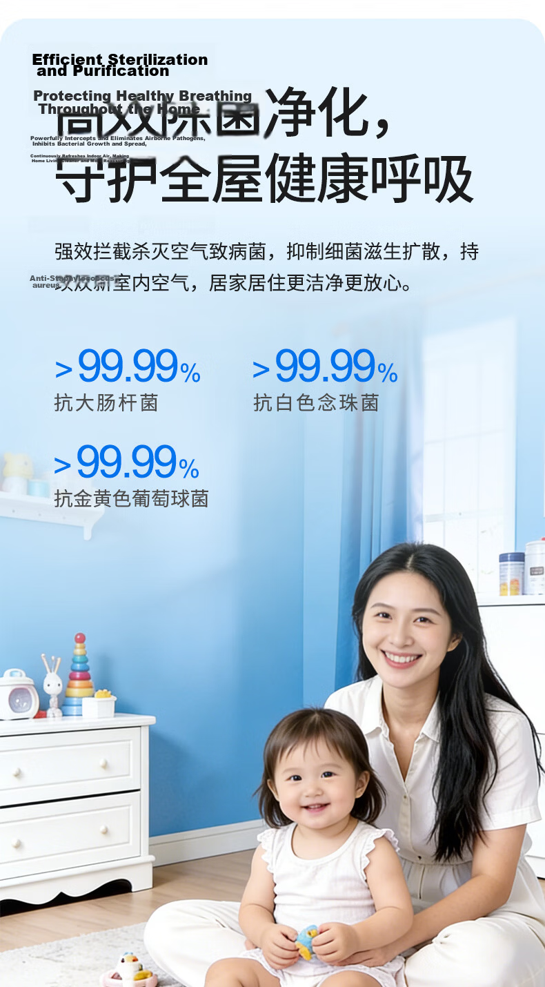 KISSAIR Replacement Filter for Huawei Smart Air Purifier 720 KJ500F-EP500H Bacteria, Formaldehyde, and Odor Removal Filter Mesh 3