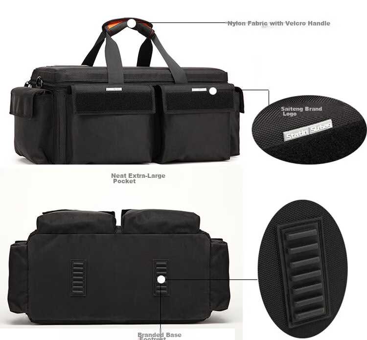 SVATIN HDV5024 Multi-Camera Multi-Lens Professional Photography and Videography Bag Matrix Load-Bearing Camera Bag with Accessories and Laptop Compartment 12