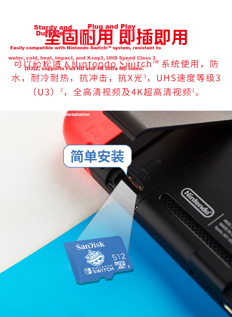 Sandisk 64GB TF (MicroSD) Memory Card, 4K Ultra High Speed Gold Card, A2 V30 U3 Compatible with DJI Pocket 4/Action 6 Action Camera, Drone Storage Card 5