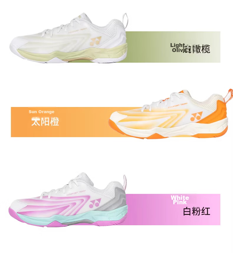 YONEX Badminton Shoes for Men And Women, Professional Shock-Absorbing Sports Shoes SHBCFT2EX White/blue 41 14