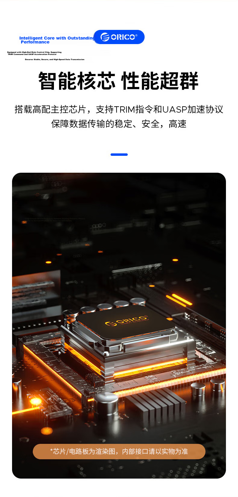 ORICO External Hard Drive Dock USB 3.0 Offline Clone 2.5/3.5 Inch SATA/SSD HDD Dual Bay 6528US3-C 7