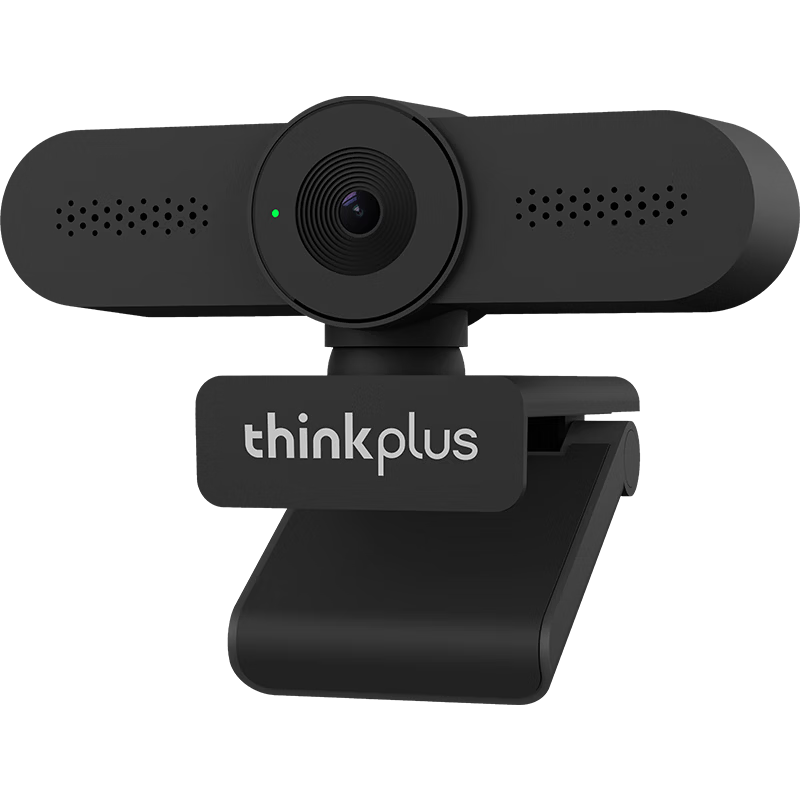 ThinkPad Lenovo ThinkPlus 2K HD Live Streaming Webcam with Microphone Conference Camera Auto Focus Plug and Play WL24A