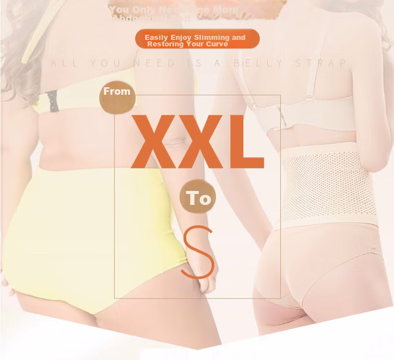 Langsha Women's Waist Slimming Shapewear Belt Thin Postpartum Abdomen Control Waist Trainer Strong Waist Cincher 4