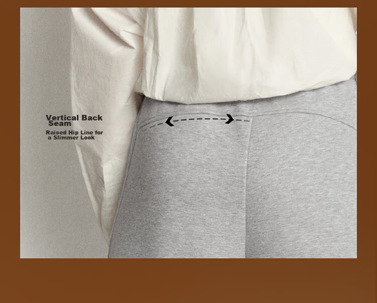 Semir Heated Antibacterial Fleece Drawstring Loose Fit 2025 Versatile Wide-Leg Pants Women Winter Casual Trousers 109725127001 7
