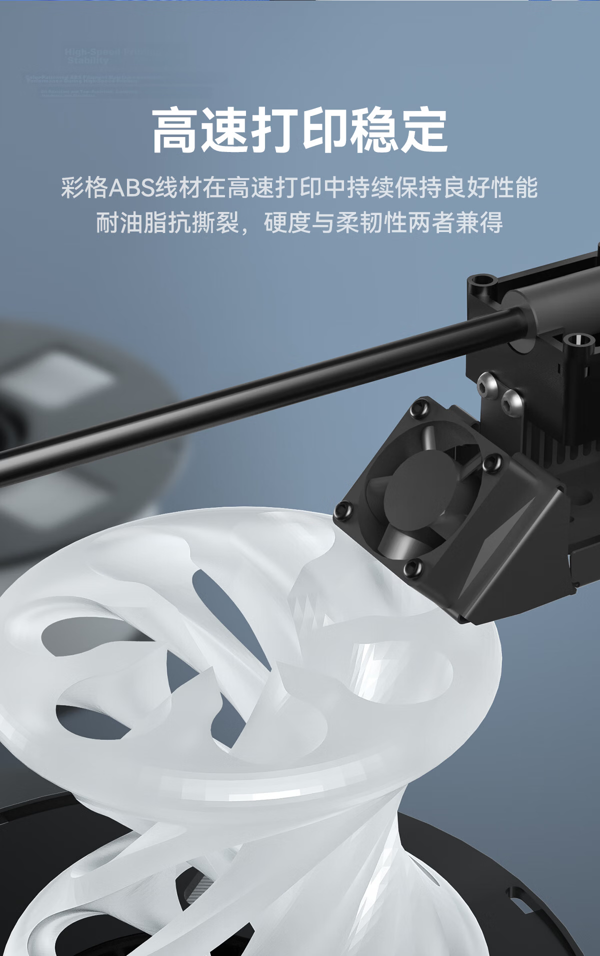 Caige 3D Printing Filament ABS 1.75mm Compatible with Tazhu, Creality, Elegoo, Zongwei Cube, Aurora Erwo 3D Printer Filament White 1kg 6