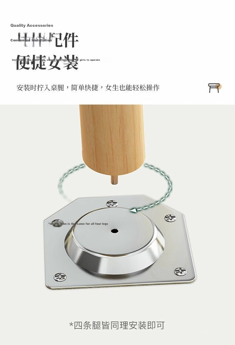 FENJIEXIAN Coffee Table, Living Room Small Tea Table for Compact Spaces, Simple Tea Tray, Double-Layer Tea Stand, Balcony Small Table 7