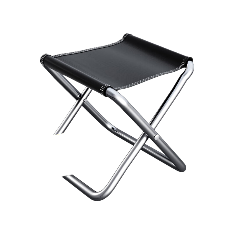 Miaomei Outdoor Folding Chair Portable Fishing Stool Train Mini Folding Stool Compact Durable Travel Seat