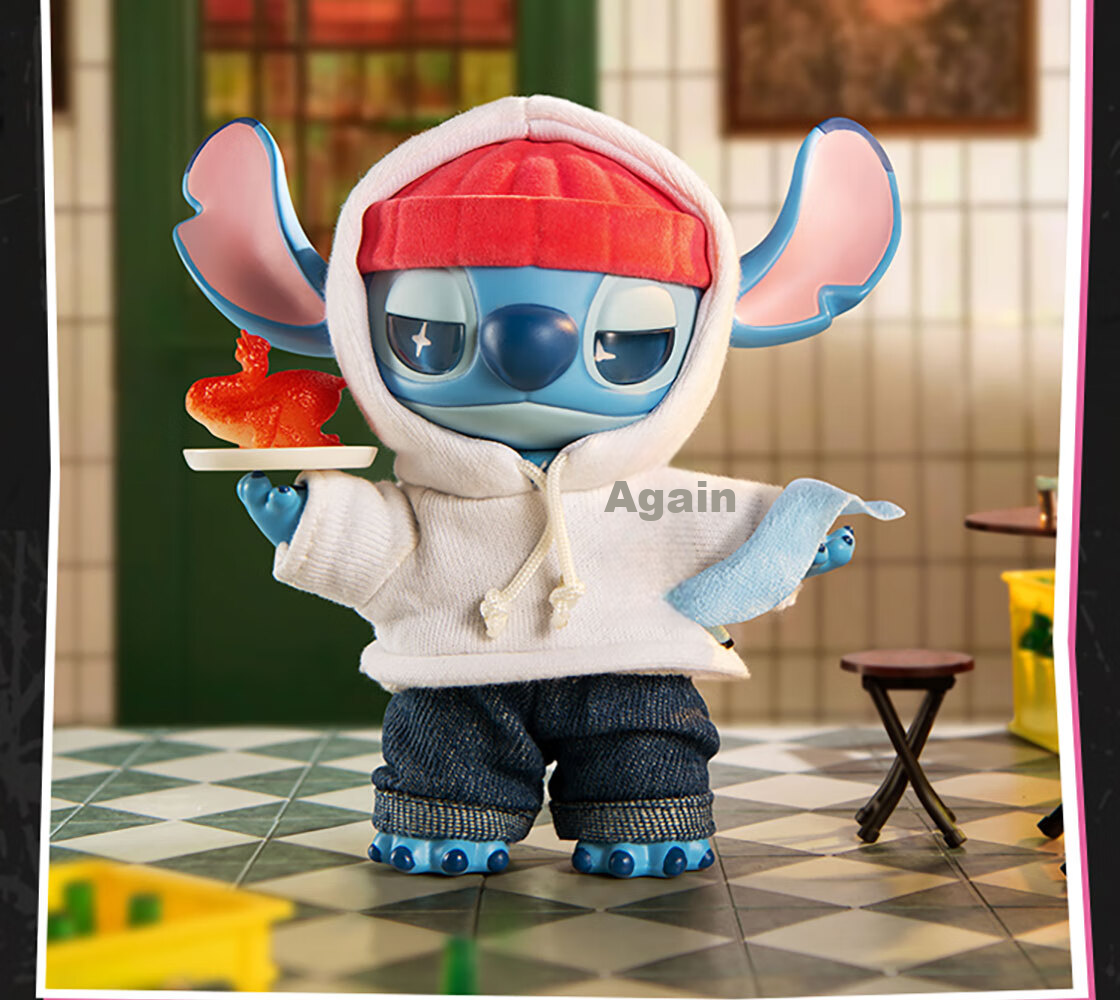 MINISO Disney Stitch By Your Side Series Blind Box Figure Toy Ornament Birthday Gift Unisex Single Box 15