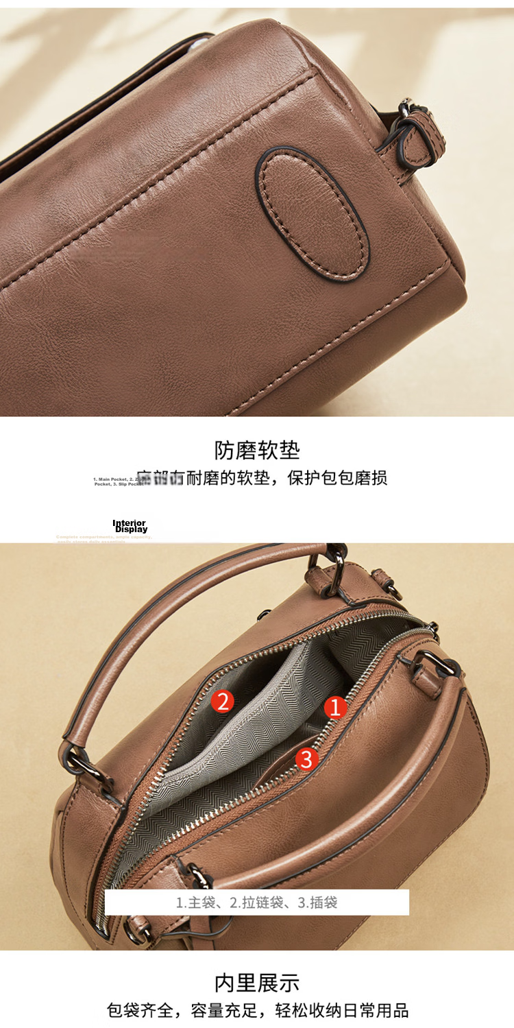 Lao Ren Tou Women's Large Capacity Handbag Shoulder Bag Crossbody Pillow Bag Luxury Lightweight Birthday Gift for Girlfriend 7