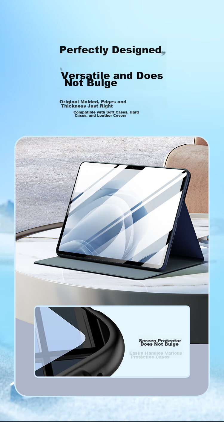 ALittleFlower Tempered Glass Screen Protector for OPPO Pad SE 11-inch 2025 Model, High-Definition Anti-Fall, Anti-Fingerprint, Scratch-Resistant Protective Film 9