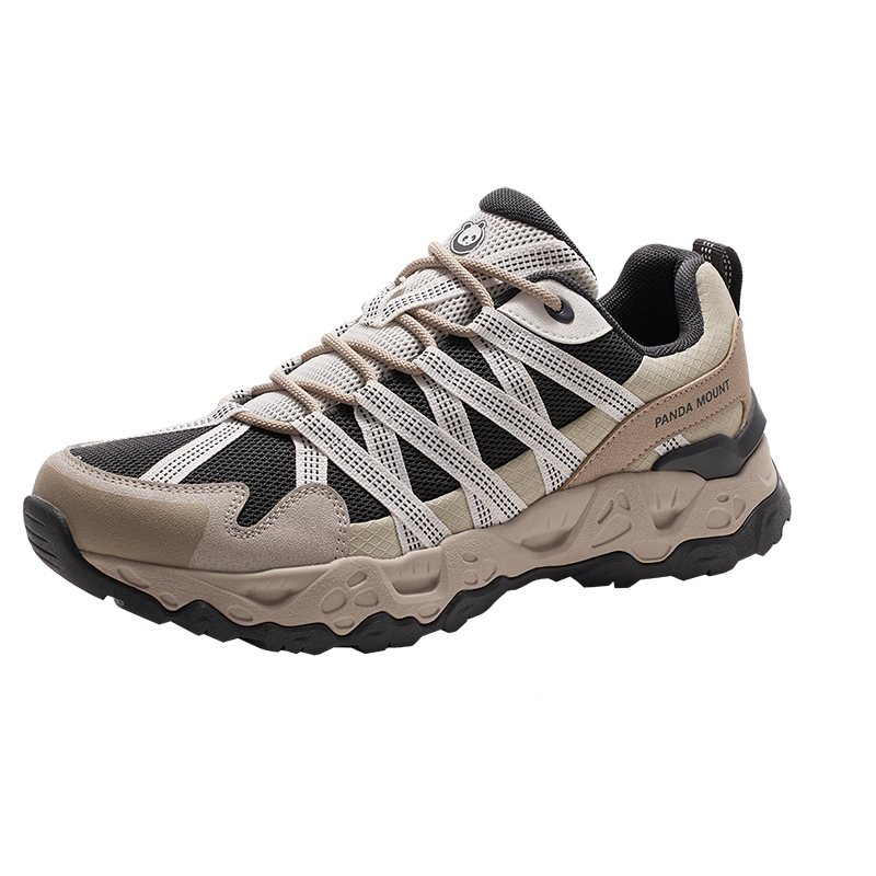 Xiongmao Luotuo Series Hiking Shoes for Men, Spring And Summer, Non-Slip, Wear-Resistant, Lightweight Sports Hiking Shoes 612X Men's Size 43