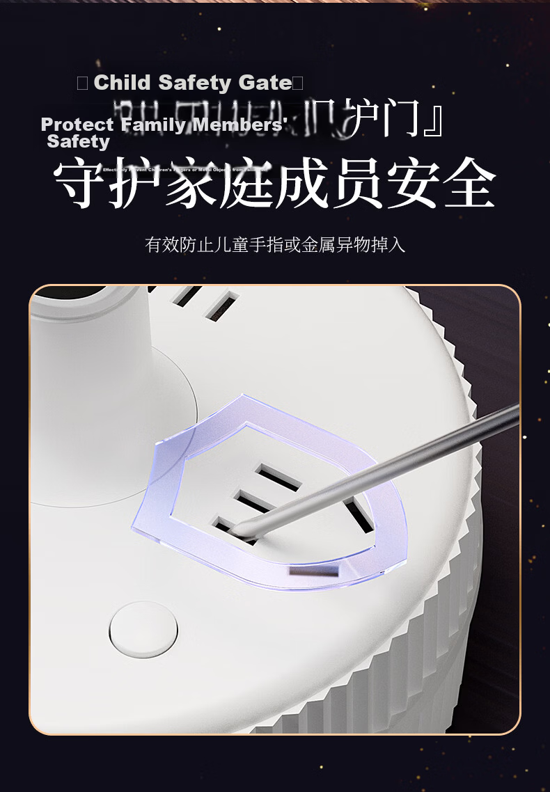 ZIDENG Smart Voice Control Desk Lamp USB Power Strip Socket Bedroom Luxury Voice-Activated Bedside Dormitory Lamp 17