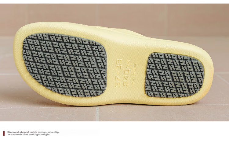 GUOLUOFEI Non-Slip Maternity Slippers Bathroom Shower Indoor Summer Home Cool Slippers for Men, Women, and Elderly 18