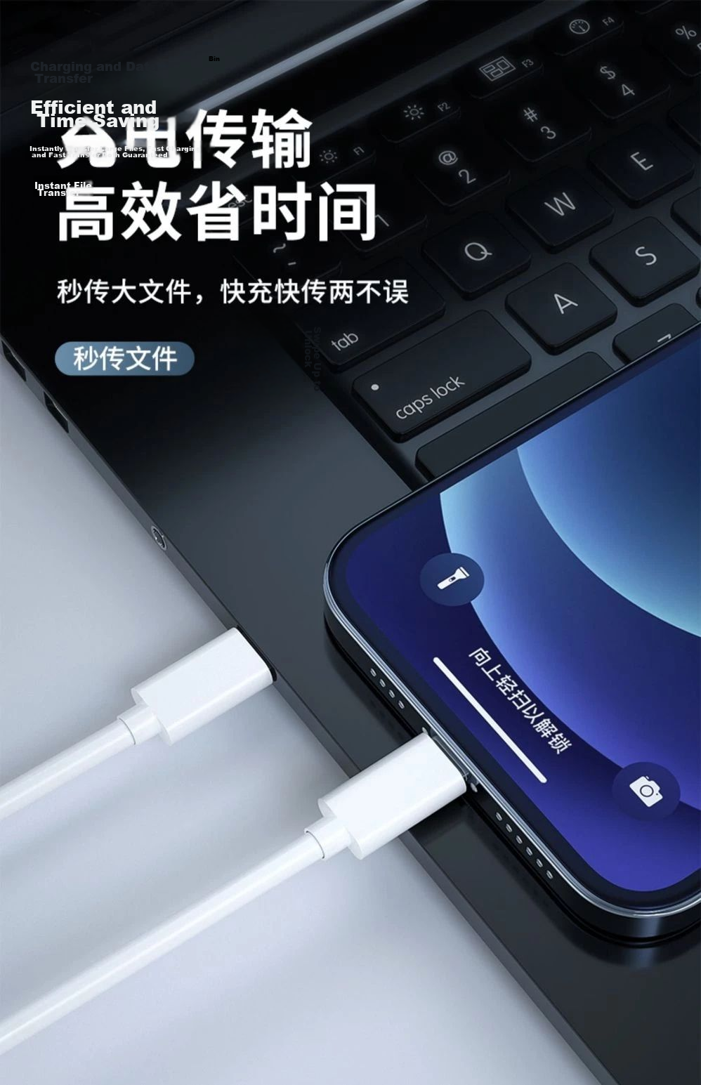 Trendsetter, Compatible with Apple 17/16/15 Data Cable, Charging Cable 2 Meters, PD Fast Charging, IPhone 16/15/plus/pro/15ProMax, Phone And Tablet Dual Type-C Charger Cable 9
