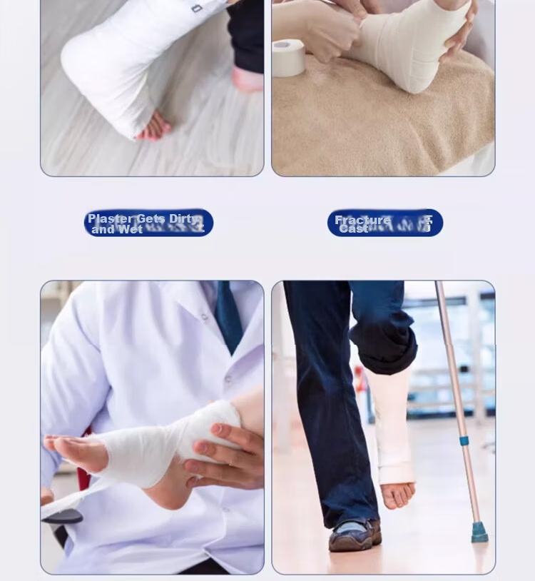 Dipple Foot Plaster Warmer Shoe Cover Winter Ankle Protection Thickened Fleece Cotton Socks 1 Piece 6
