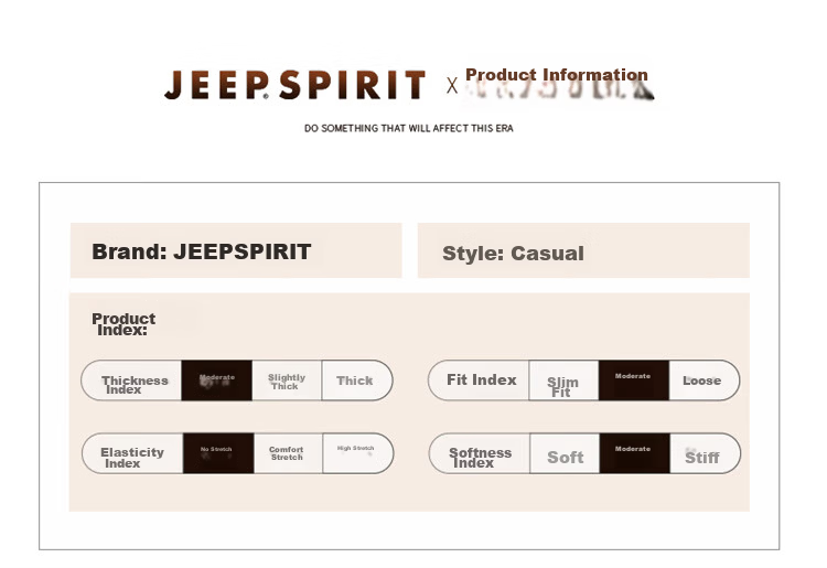 JEEP SPIRIT Men's Sweatshirt, Round Neck, Autumn And Winter Jacket, Men's Long-Sleeve T-Shirt, Loose Casual Trendy Clothing 11