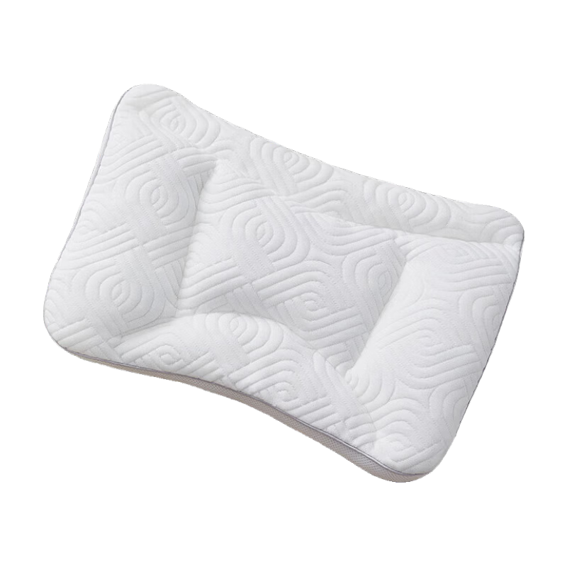October Crystal Children's Pillow 1-3 Years Nap Pillow Primary School Baby Neck Protection Pillow Dual-Sided Cold and Warm JD Self-Operated White