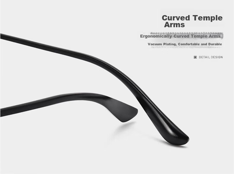 LESCA LUNETIER New High-End Men's Square Sunglasses, Polarized Sunglasses, UV Protection, Driving Glasses, Driver's Photochromic Lenses 14