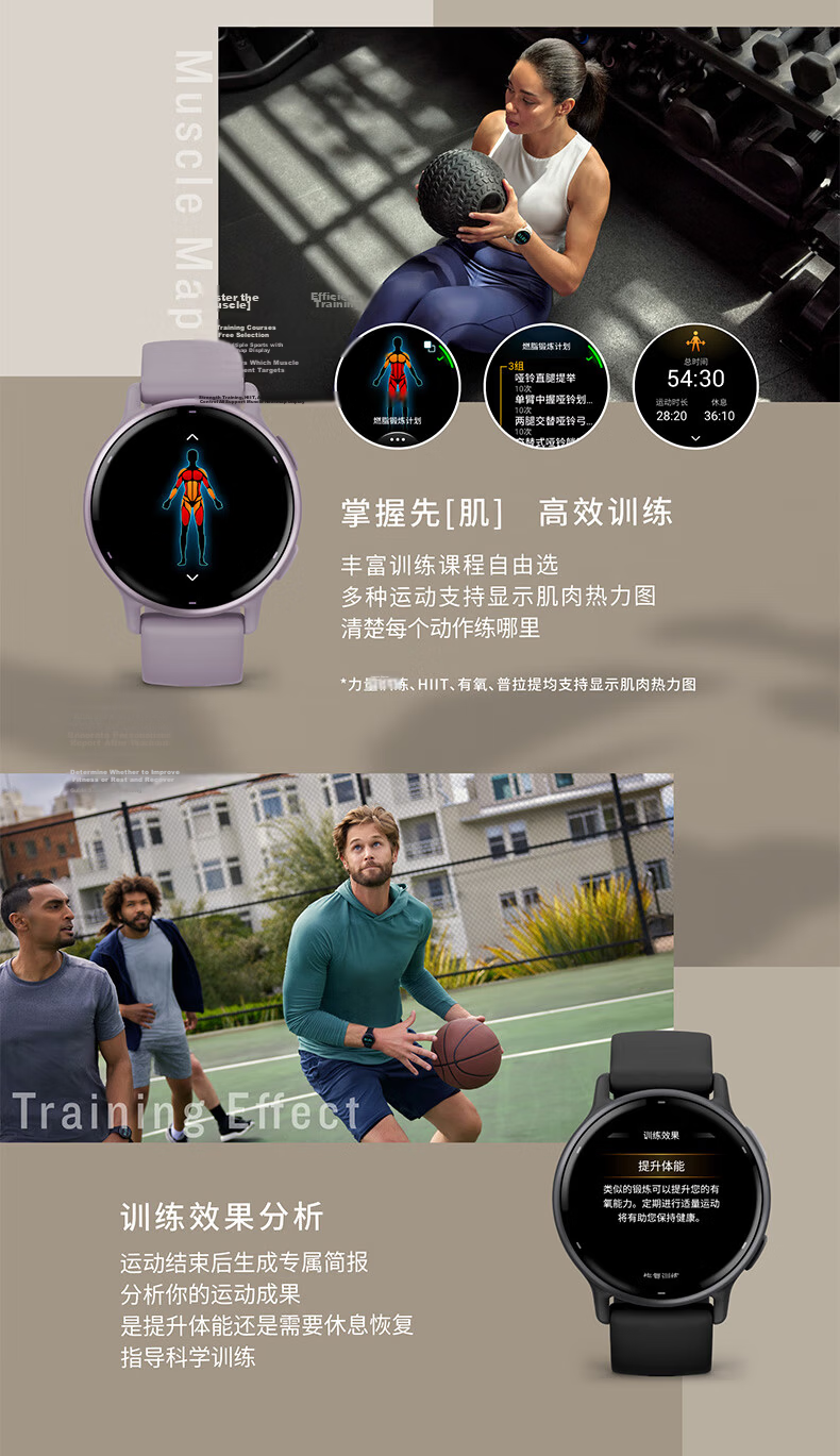 GARMIN Active6 Heart Rate And Blood Oxygen Monitoring, Long Battery Life, Outdoor Running Positioning, Professional Sports Smartwatch, Gift 9