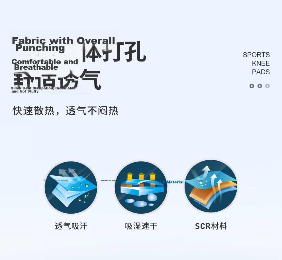 PROIRON Knee Brace for Sports, Men And Women, Running, Basketball, Badminton, Hiking, Specialized for Patella And Meniscus 8