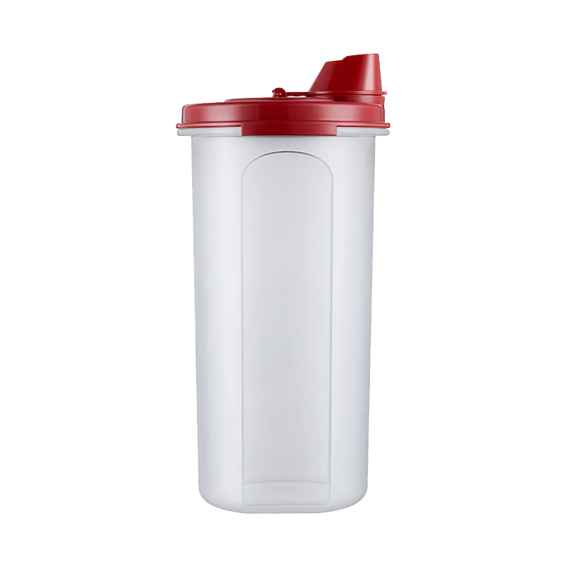 Tupperware 650ml Medium Oil Dispenser Household Oil Bottle Sauce Vinegar Seasoning Container Leak-Proof Sealed Material