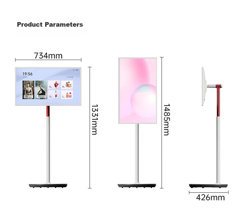 KTC Yumei Ji Yuexiang Version, 24.5-Inch Portable TV Tablet All-In Machine, Flexible Screen, Eye-Protection Display, AI Large Model Monitor, for Office And Study, A25Q5 16