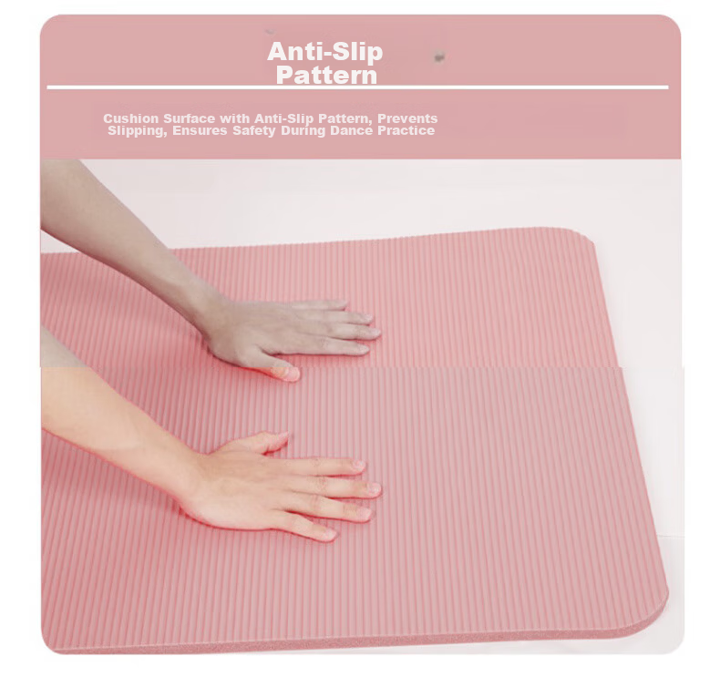 LI-NING Yoga Mat Dance Mat Children's Practice Mat Thickened Widened Long Non-Slip Soundproof Shock Absorption Dance Carpet Special Floor Mat 10