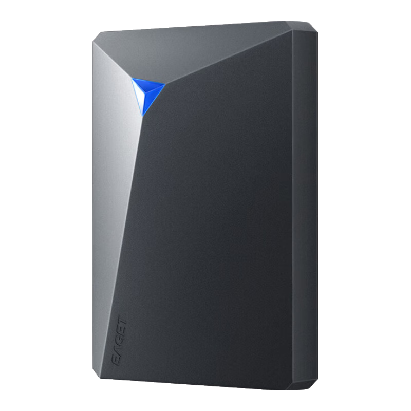EAGET External Hard Drive, 1TB Dual-Bay Backup, USB3.0 G20PRO, 2.5-Inch, External Storage for Data And Photos, High-Speed Transfer, Shockproof, Black