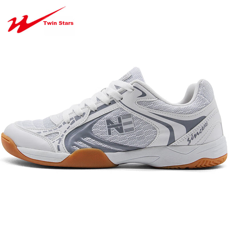 Shuangxingbate Low-Top Sports Table Tennis Badminton Shoes with Tendon Sole, Breathable Mesh Upper, Casual Running Competition Training Shoes for Men And Women Couples
