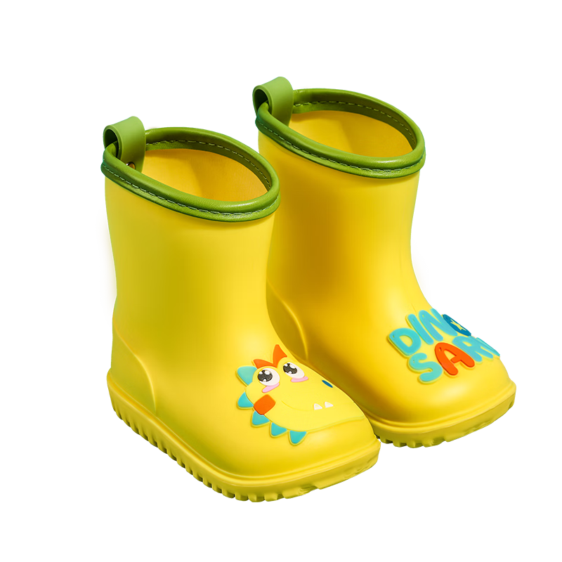 Tiantianzi Kids Rain Boots Waterproof Non-slip Wear-resistant Cartoon Rain Shoes for Boys and Girls Age 3-6 Kindergarten JD Self-operated