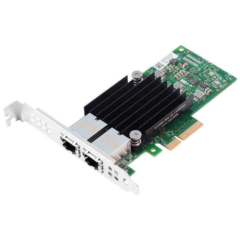 FLYBISH Intel X550 Chip PCI-E X4 Dual-Port Server Network Card X550-T2 Electrical Port, Convergence, Virtual Machine, Ethernet Storage