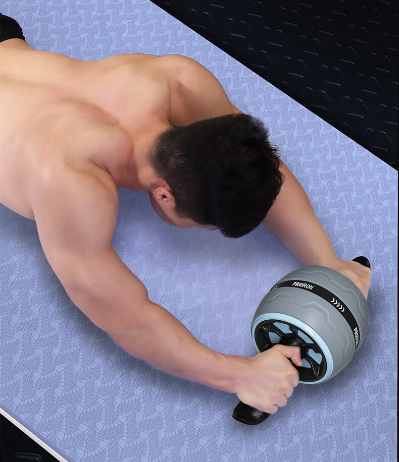PROIRON Puli'ai Ab Wheel with Automatic Rebound Counter, Abdominal Muscle Roller, Sit-Up Wheel, Abdominal Toning Wheel, Fitness Wheel for Men And Wome 3