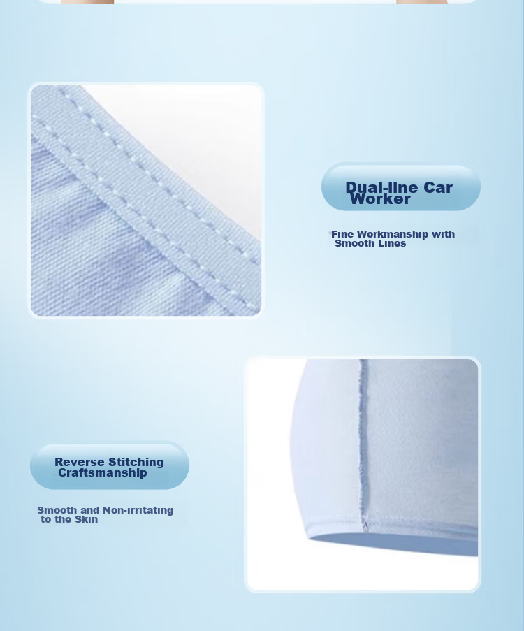 Xinqin Disposable Men's Underwear, Daily-Use, Pure Cotton, No-Wash Boxed, Starry Sky Series, Mid-Rise, XL Size, 5-Pack 29
