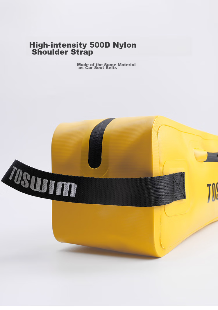 TOSWIM Swimming Bag for Men And Women, Waterproof Toiletry Storage Bag, Handbag, Fitness Sports Bag Equipment, Ink Fish Black 6