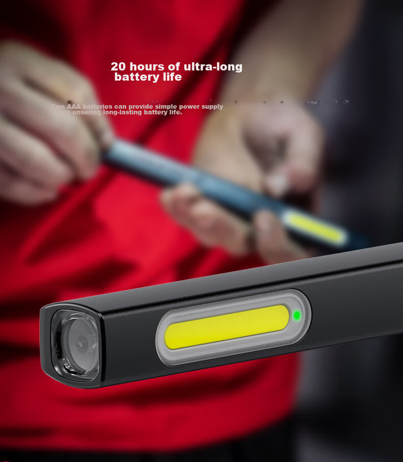 LED LENSER , German W2 Work Light, Automotive Repair Lamp, High-Intensity Inspection Light, Flashlight, Illumination Lamp, Pen Light 8