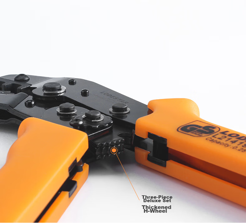 LODESTAR Ratchet Crimping Pliers for Insulated Terminals 0.25-2.5mm² L214126 8