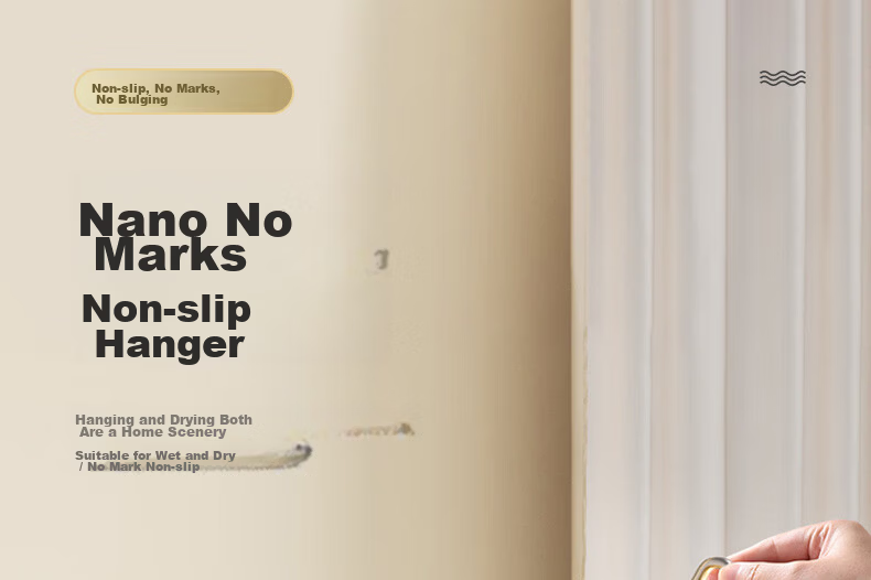 Siwangongli Clothes Hanger, Home Use, Non-Slip, Anti-Shoulder Angle, Thickened And Reinforced, for Hanging Large Clothes 1