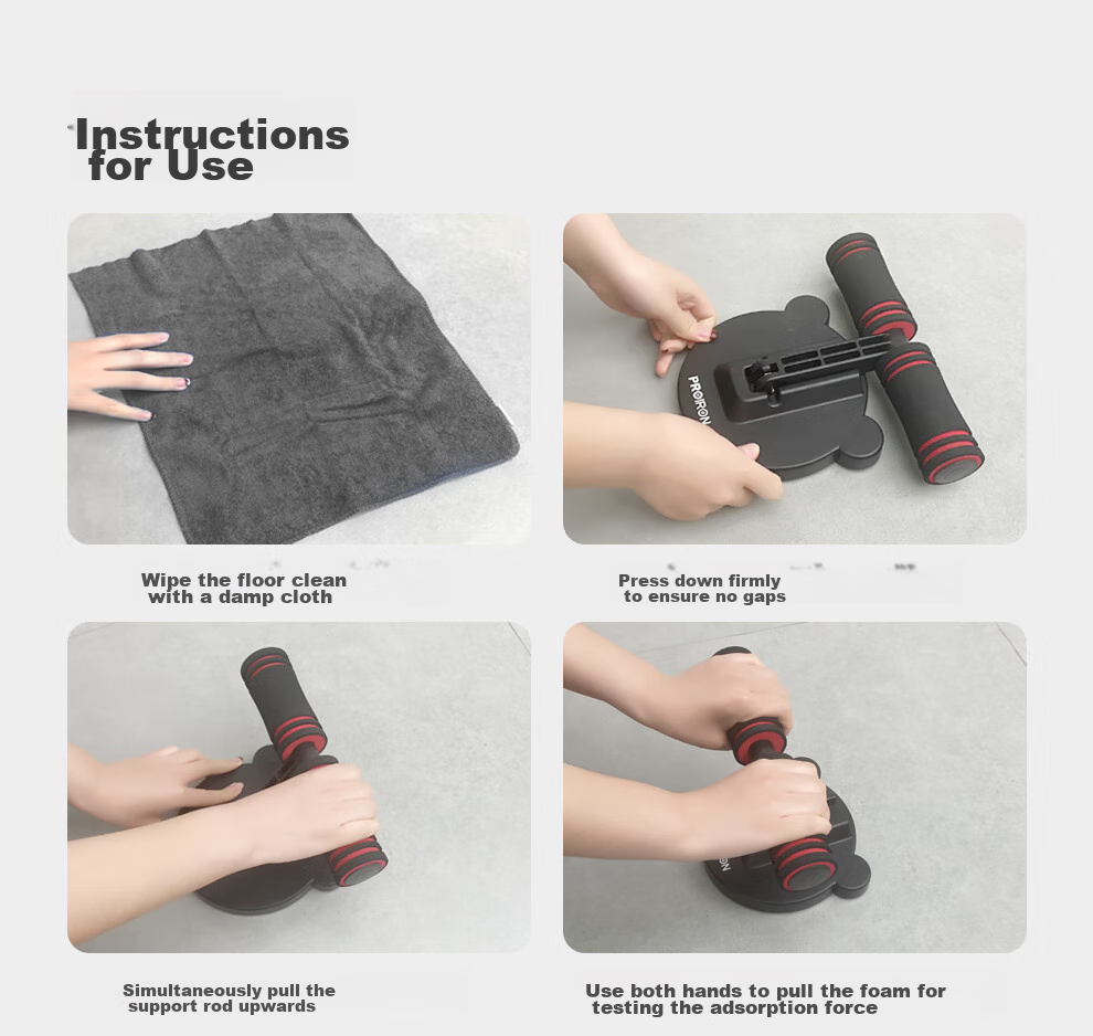 PROIRON Puli'ai Sit-Up Assist Device, Middle School Entrance Exam Multi-Functional Abdominal Muscle Trainer with Suction Cups, Foldable Desig 17