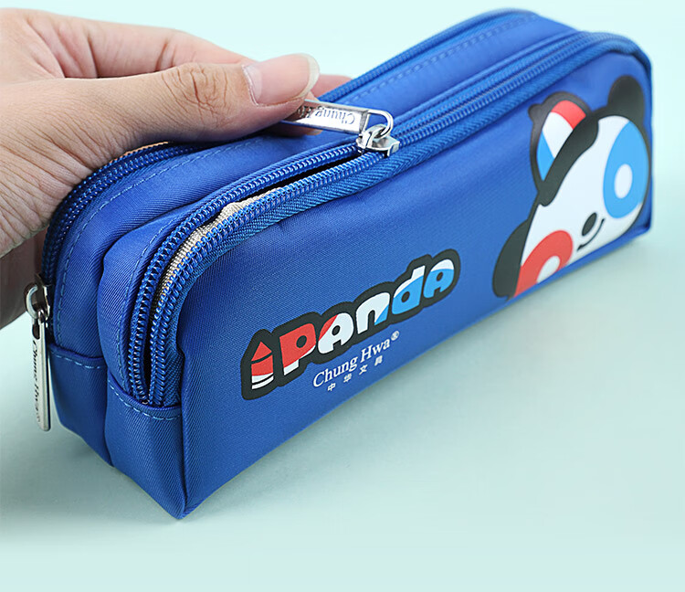 Zhonghua Panda Series Pencil Case, Large Capacity Student Pencil Case/multifunctional Stationery Box/red Single-Layer Pencil Storage Box, Children's Day Gift P2003-3 4