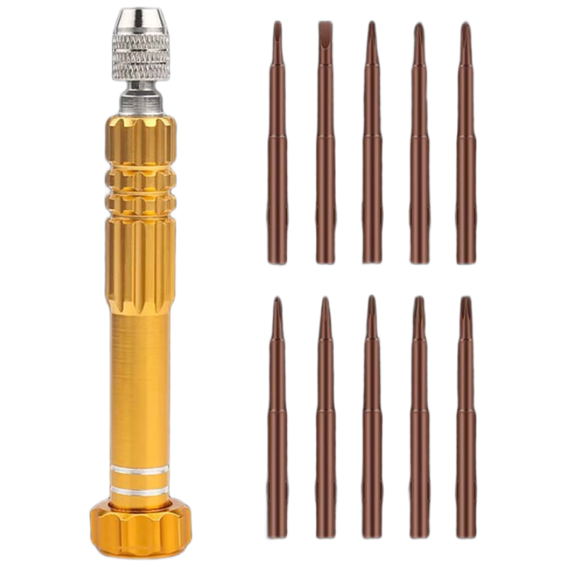 Lekali 10-in-1 Eyeglass Screwdriver Set Precision Magnetic Digital Mobile Phone Small Repair Disassembly Tool