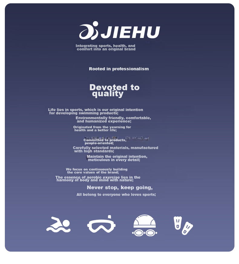 Jiehu Swimming Goggles for Men And Women, Adult High Definition Anti-Fog Waterproof Large Frame Integrated Diving Swimming Glasses with Swim Cap Set, Swimming Equipment 18
