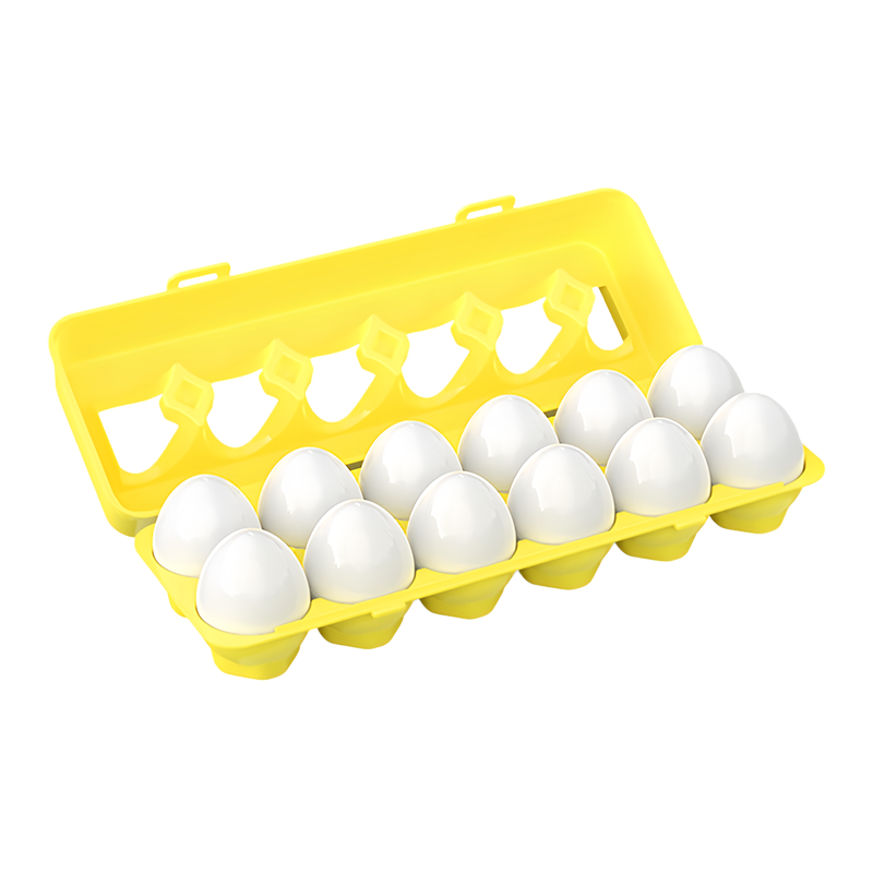 Martin Brother Shape Matching Toys, Baby Egg Toys, Infant Montessori Early Education Toys, Smart Eggs Matching Board, 12 Shapes