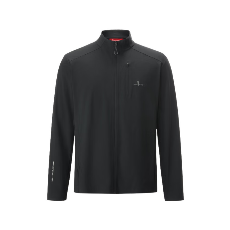 Biyinlefen [Green Jacket Cooling Sun Protection] 2026 Spring New Men's Outdoor Sports Casual Commuter Stand Collar Knit Jacket