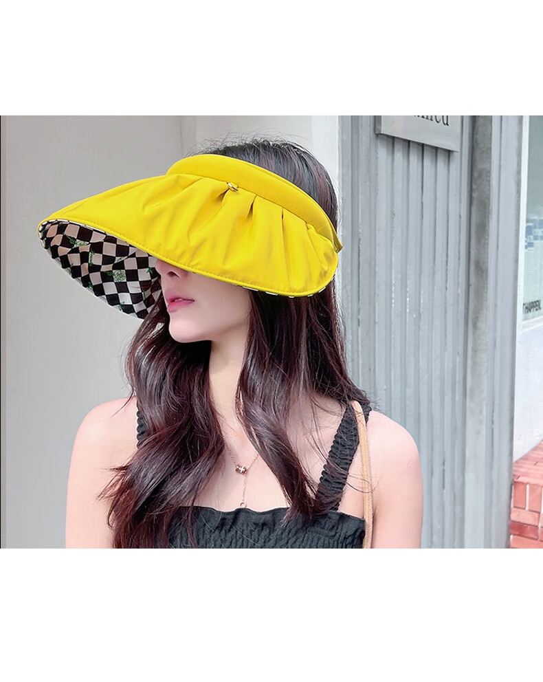 XUEXIMAN Sun Hat for Women, Visor Cap for Travel, Face-Covering Versatile Sunhat, Beach Shell UV Protection Hat for Wome 14