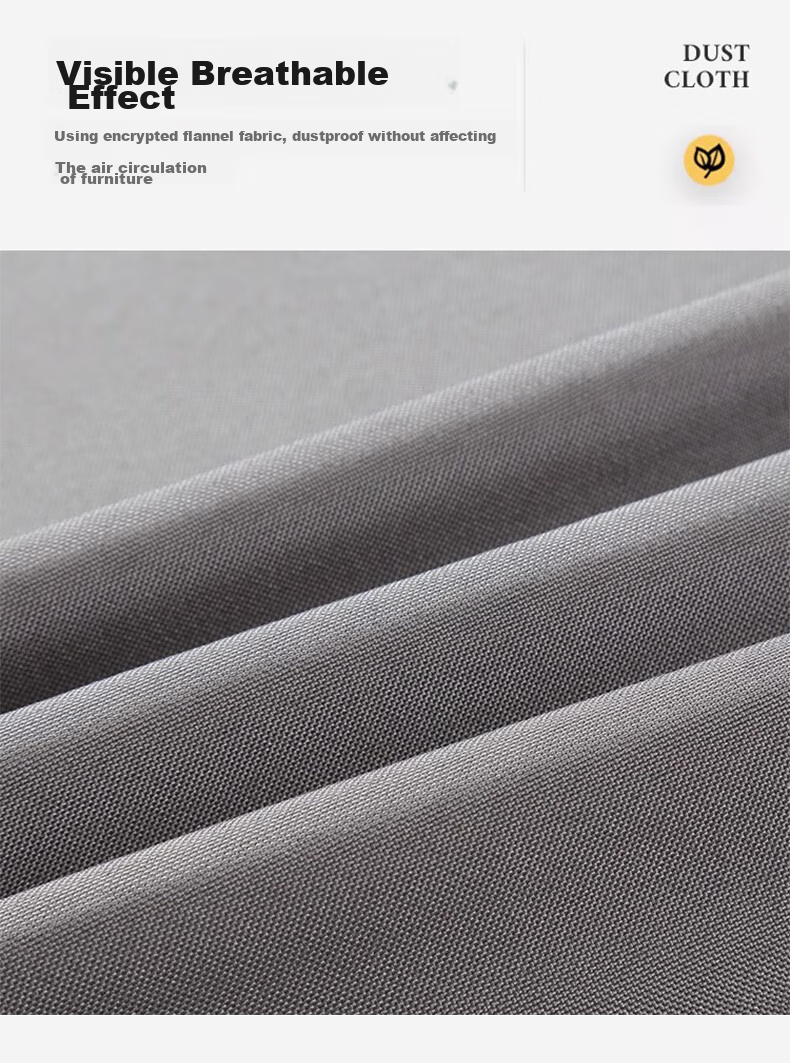 Jinghuisichuang Furniture Dust Cover, Bed Cover, Sofa Dust Protector, Furniture Cover, Dust Shield, 2 Meters * 2.4 Meters 3