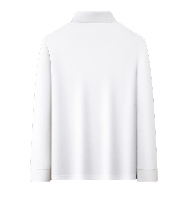MONTAGUT [Soft Cotton Comfort & Crisp Skin-Friendly] Spring Casual Simple Long-Sleeve Polo Shirt Men's T-Shirt JG Gray-Blue 2XL 10