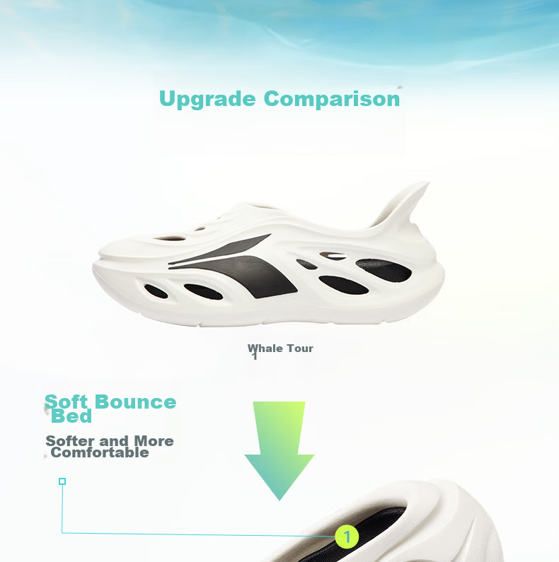 361° Men's Sports Sandals, AG Youjing 2 Summer Perforated Sandals, Outdoor Water-Friendly Slippers for Men, 672421103-5 5